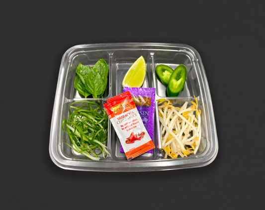 Garnish Tray  (Single Serving)